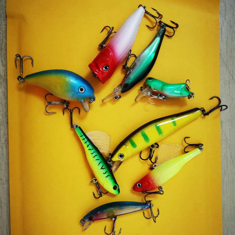 Fishing Lure Crankbait - 釣り用人工餌,ハードベイト,ビブ,ペンシル,ポッパー,クランク,1ユニット