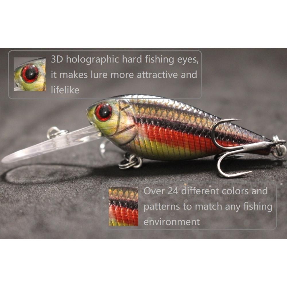 Wlure-クランクベイトフィッシングルアー,8g,8cm, - Fishing Lure Crankbait のレビューと価格