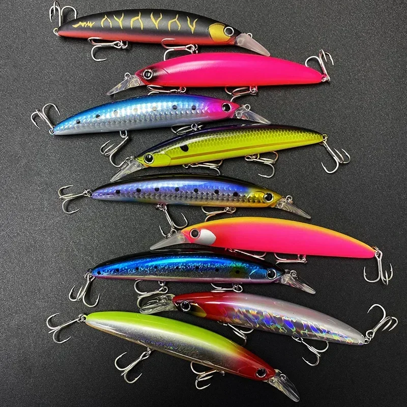 釣り用フローティングミノールアー,人工餌,硬い素材,海,海, - Fishing Lure Spinnerbait のレビューと価格