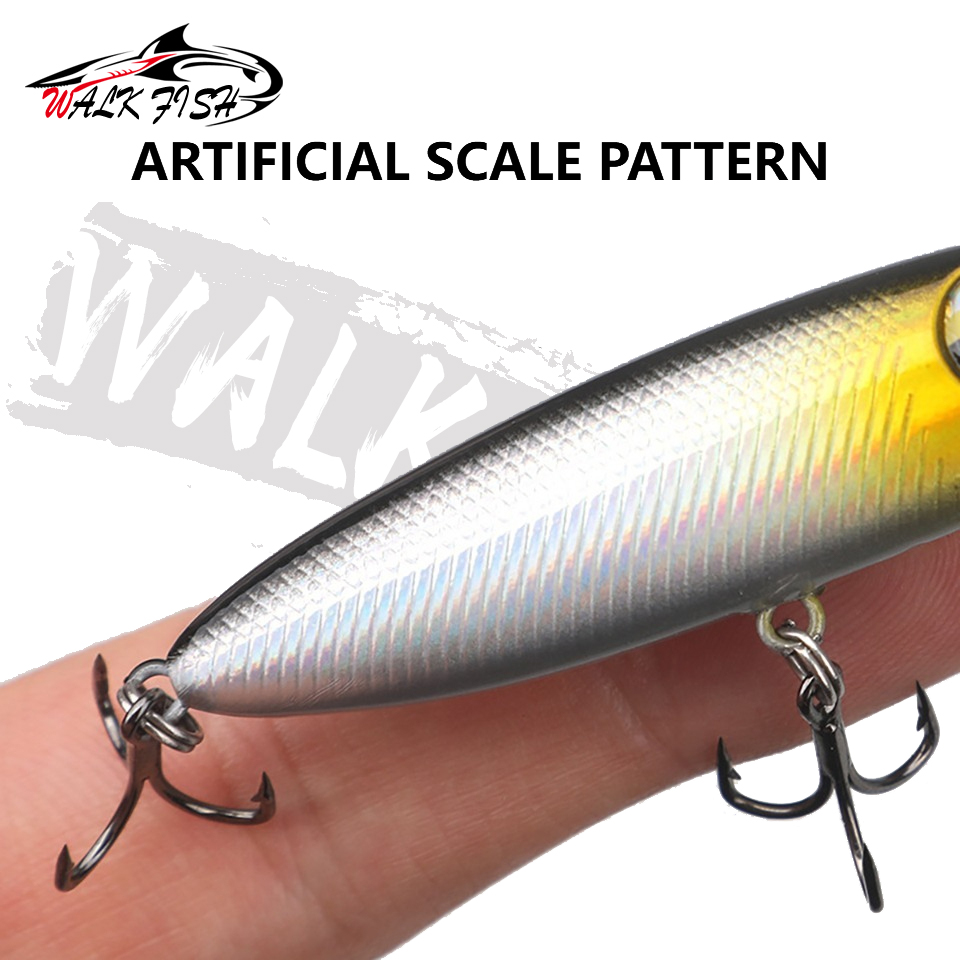 ウォークフィッシュ 1個 6cm 5.6g トップウォーター - Fishing Lure Popper のレビューと価格
