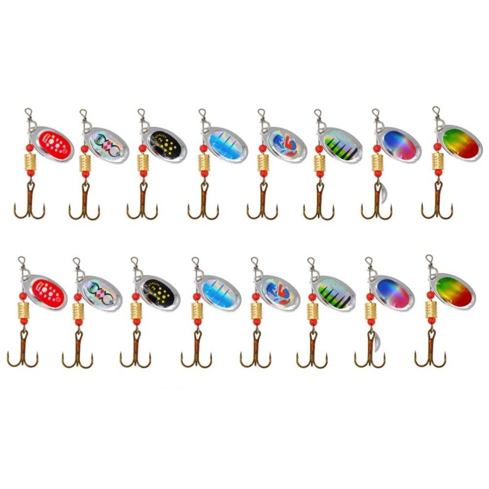 回転式グリッタースピナーフィッシングルアー収納ケース ジギン - Fishing Lure Spinnerbait のレビューと価格