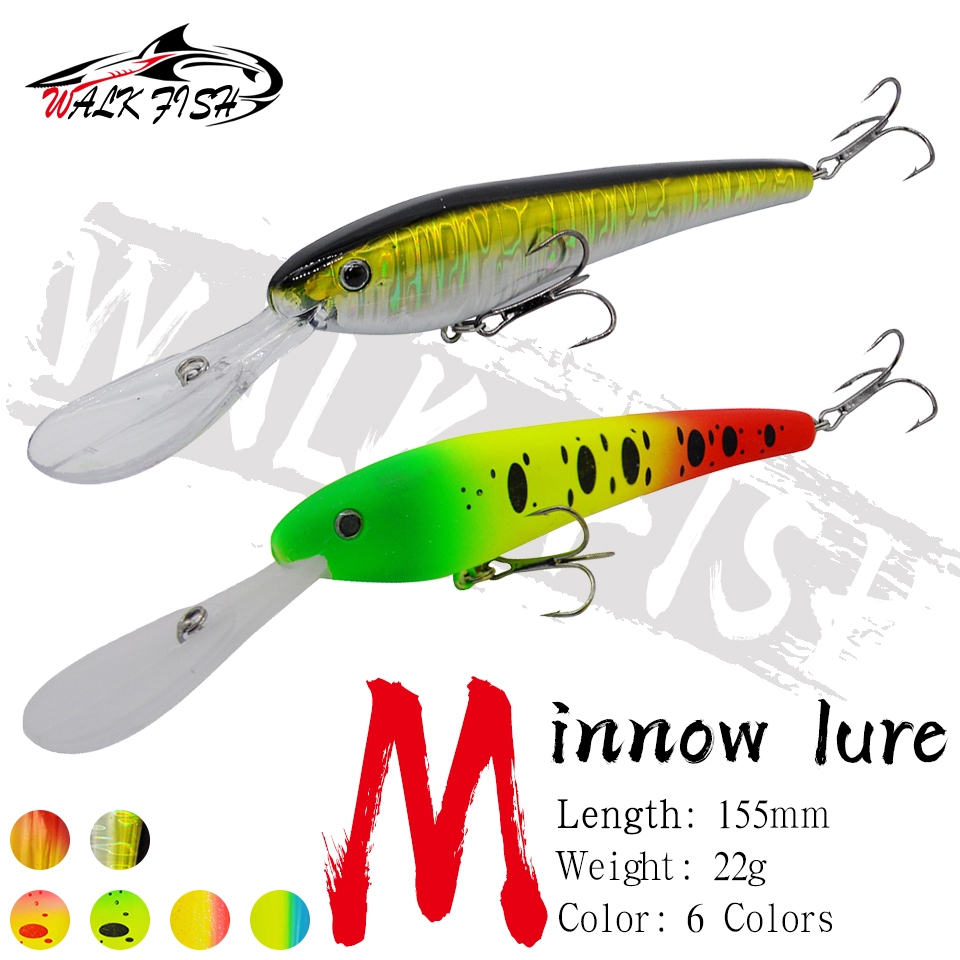 釣り用の人工ハードベイト,ロングキャスト,ウォブラー,パイク - Fishing Lure Crankbait のレビューと価格